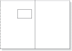 Deckelmappe mit Fenster