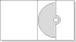 CD Mappe 4 Seiten mit 1 Tasche