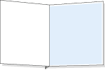 Deckelmappe mit Prospekthüllen - Zeugnismappe / Hotelmappe