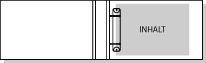 Firmenordner A5 quer (Füllhöhe 25 mm)