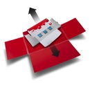 Immobilien 3D Haus als Mailing