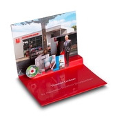 3D Pop-up Visitenkarte