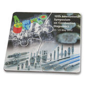 Puzzle aus Karton - Glasuntersetzer - Puzzlekarte