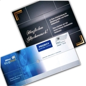 Endlosfaltkarte Mailing 