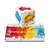 Pop-up Würfel als Give-Away