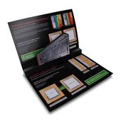 3D Pop-up Baugewerbe Karte DIN A4 quer 