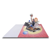 3D Pop-up Neujahrskarte