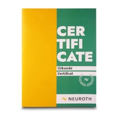 Flügelmappen Hörgeräte-Zertifikate 