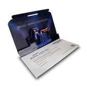 Selfmailer Popup Einladung Badausstellung