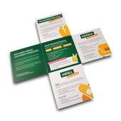 Sternfolder - Kreuzflyer ÖSA Versicherung