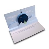 Weihnachtskarte KFW Bank