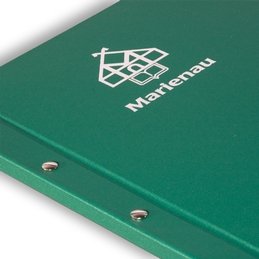 Speisekarten-Mappen mit Buchschrauben