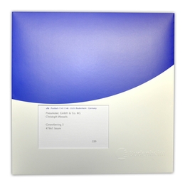 Kunden-Mail-Mappe quadratisch