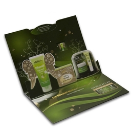 Pop-up 3D Prospekt mit Drehrad