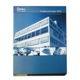 Box-Mappe mit CD-Jewelcase Widex - Lindner druckt hochwertige Präsentationsmappe