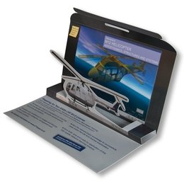 3D Mailing DIN lang - Selfmailer - Drucksachen vom kreativen Hersteller übermittlen Ihre persönliche Werbebotschaft