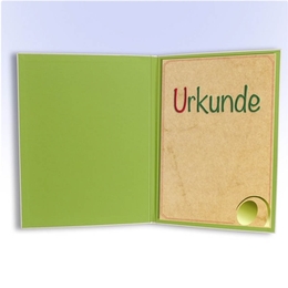 Urkundenmappe mit  Magnetklemme