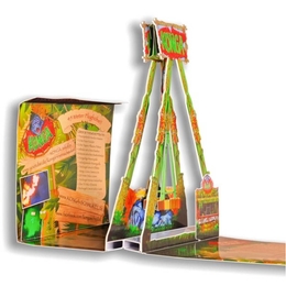 Konga Schaukel 3D Pop-UP Bewerbungsmappe