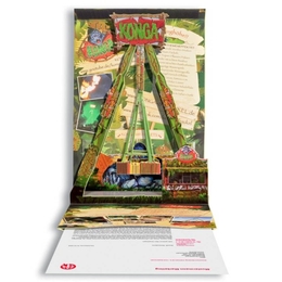 Konga Schaukel 3D Pop-UP Bewerbungsmappe