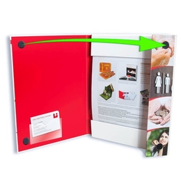 3 Laschenmappen mit Gummizug Hardcover