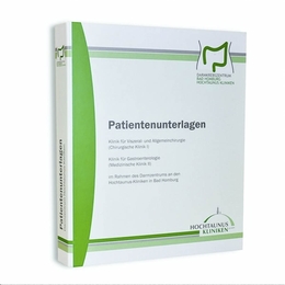 Pflegeordner für Krankenhaus und Arzt