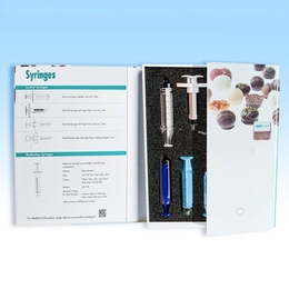 Präsentationsbox mit Produktfächer