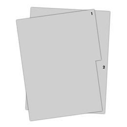 Register 02-fach Zahlenregister