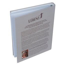 Buch mit verdeckter Wire-O-Bindung