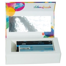 Produktpräsentationsbox mit Spiegelfolie