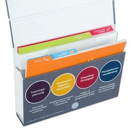 Einschubbox A5 Schulungsunterlagen - Firmenordner, Register und Einlegeblätter - Gut geordnet, ist halb gewonnen