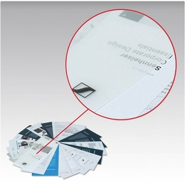 Fächerkarten - Produktfächer mit Buchschraube