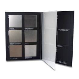 Produktmuster-Mappe Metall