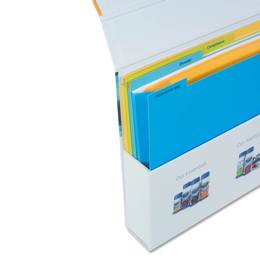 Fächerbox mit Registermappen 04-fach