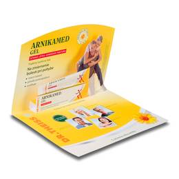 3D Pop-up Karte A4 Hautcreme