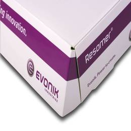 Produktproben Schachtel Evonik