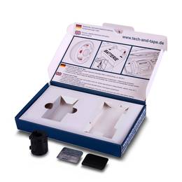 Klappdeckelschachtel mit Inlayfach