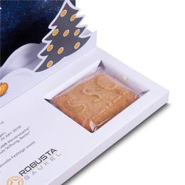 Pop-up 3D Weihnachtskarten-Keksbox