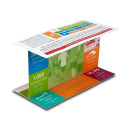 Quadratischer Endlosflyer Lettershop