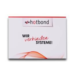 3D Pop-up Karte A6 quer Messeeinladung