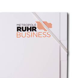 Registermappe 10-fach mit  Eckspanner