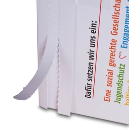 Versandmappe 2 Taschen mit Aufreißverschluss