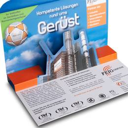 3D Mailing Gerüst mit Pop-up
