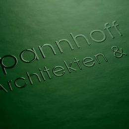 Architekten Mappe mit Buchschrauben und Kantenschoner