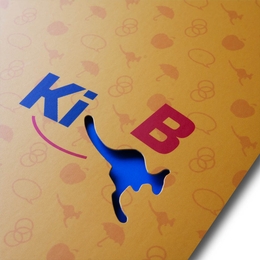 Präsentationsmappe mit Konturstanzung