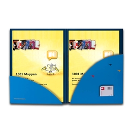 Präsentationsmappe mit Konturstanzung