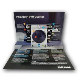 Pop-up 3D Produktpräsentation-Klappkarte