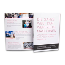 Präsentationsmappe mit geschwungener Tasche