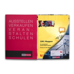 Präsentationsmappe mit geschwungener Tasche