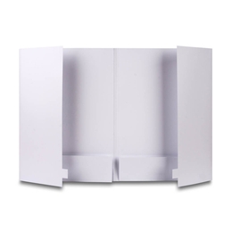 Präsentationsmappe mit gesteckten Laschen