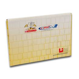 Magnet Mappe mit Verschlusslaschen für A5